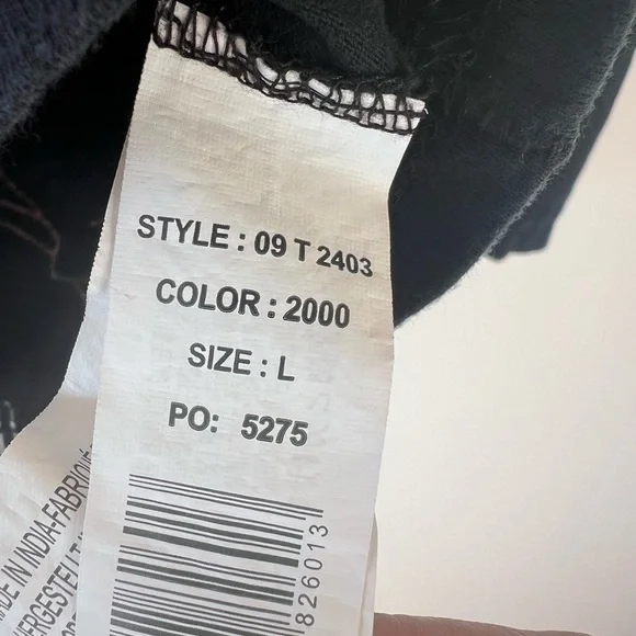 Rare Desigual Barcelona Embroidered Long Sleeve Top | Y2K Euro Streetwear L - Picture 3 of 14